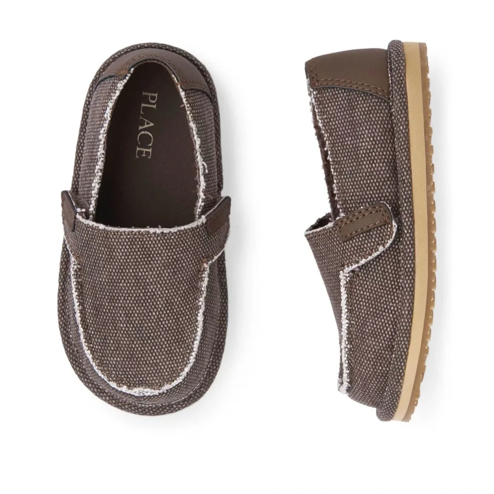 The Children's Place Toddler Boys Canvas Slip On Shoes